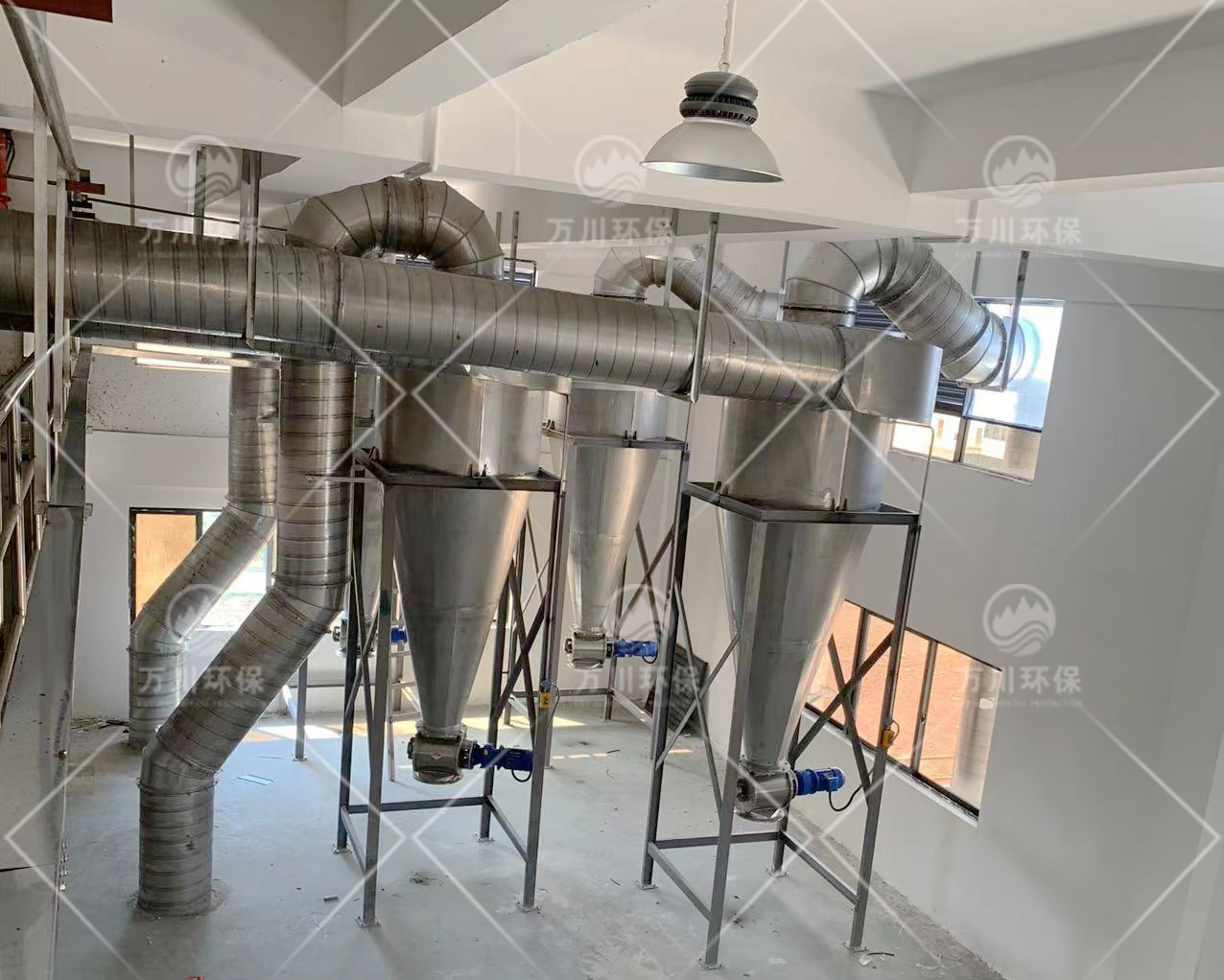 旋風(fēng)除塵器適合哪些工況進(jìn)行除塵？